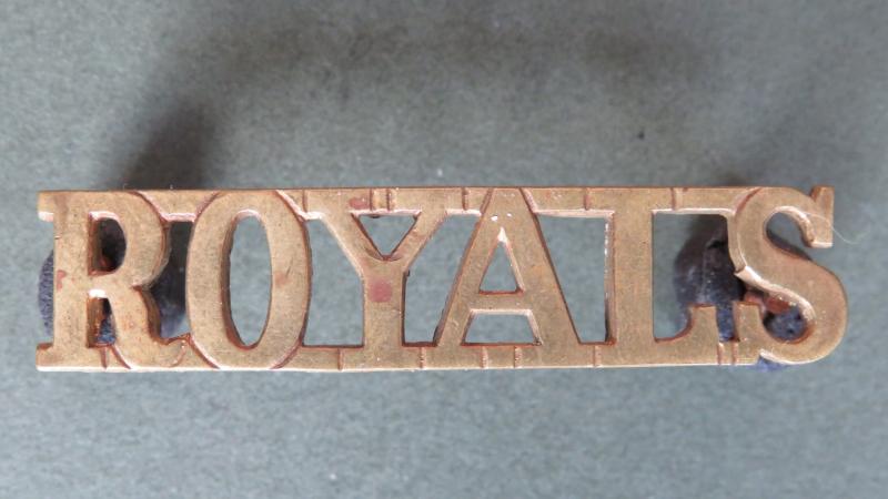 British Army The Royal Dragoons (1st Dragoons) Shoulder Title