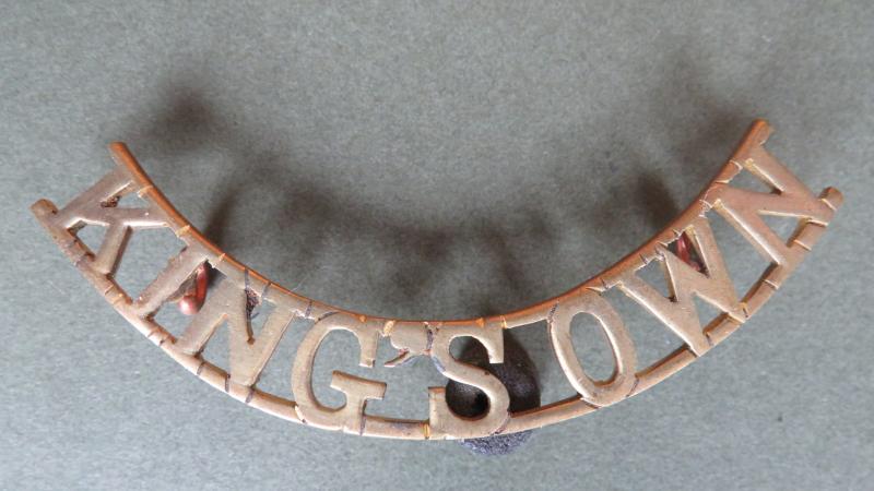 British Army The King's Own (Royal Lancaster Regiment) Shoulder Title