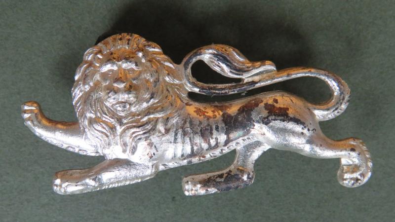 British Army The King's Own (Royal Lancaster Regiment) Officer's Collar Badge