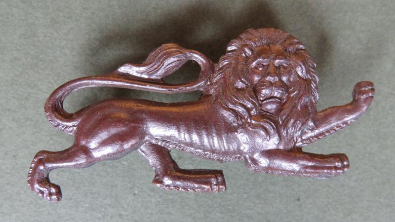 British Army The King's Own (Royal Lancaster Regiment) OSD Collar Badge 1936 -1959