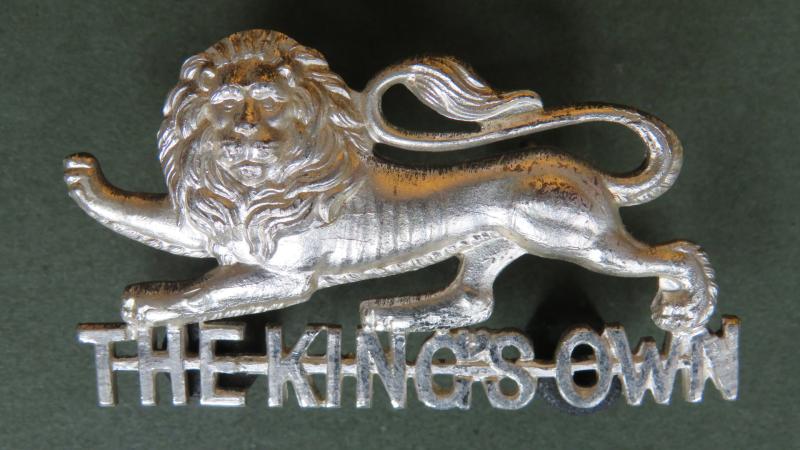 British Army The King's Own (Royal Lancaster Regiment) Officer's Cap Badge