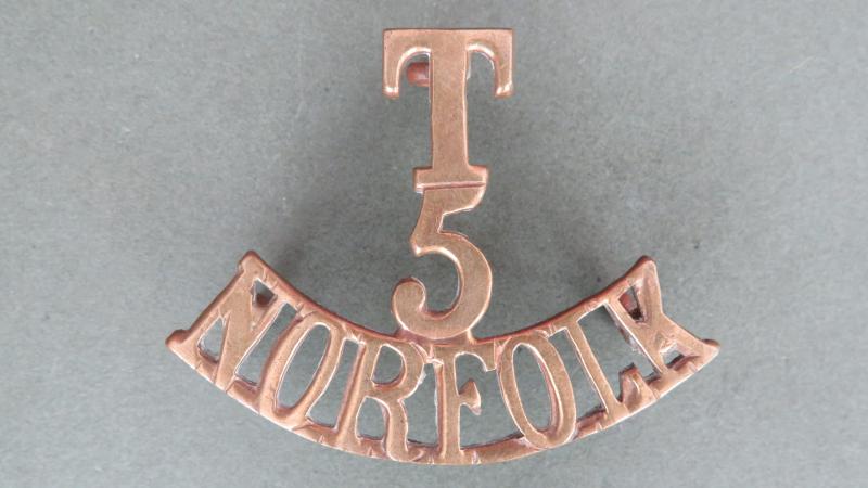 British Army The Norfolk Regiment 