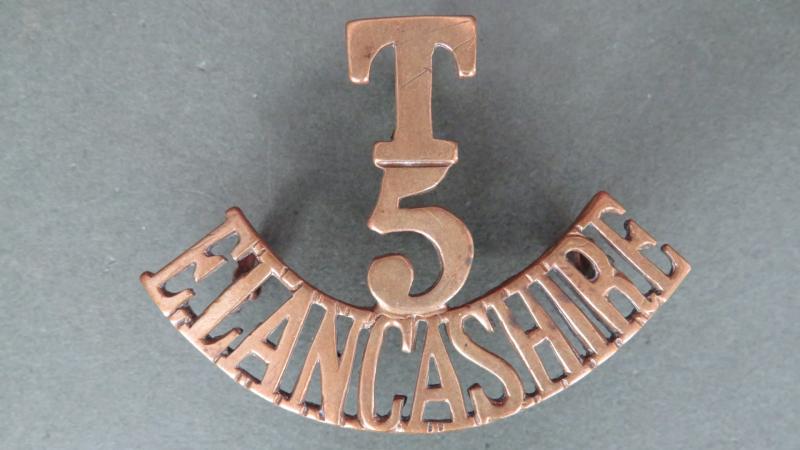 British Army The East Lancashire Regiment 5th Battalion, Territorial Shoulder Title