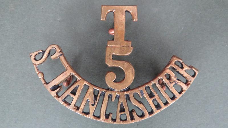 British Army The South Lancashire Regiment (Prince of Wales's Volunteers), 5th Battalion, Territorial Shoulder Title