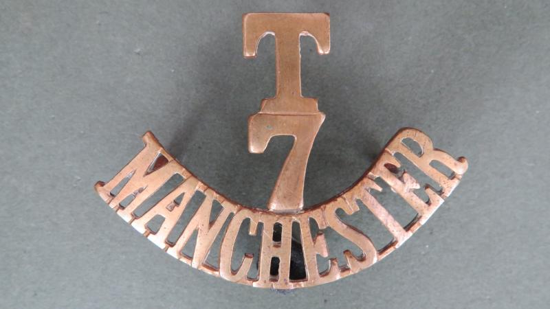 British Army The Manchester Regiment, 7th Battalion, Territorial Shoulder Title