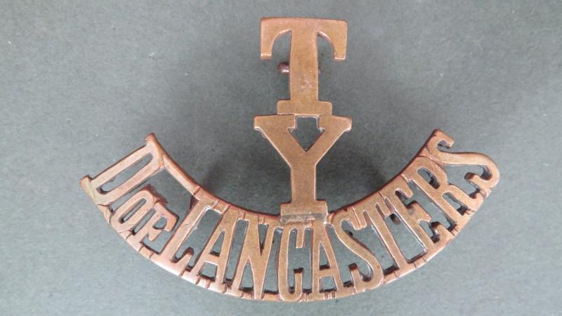 British Army The Duke of Lancaster Own Yeomanry Territorial Shoulder Title