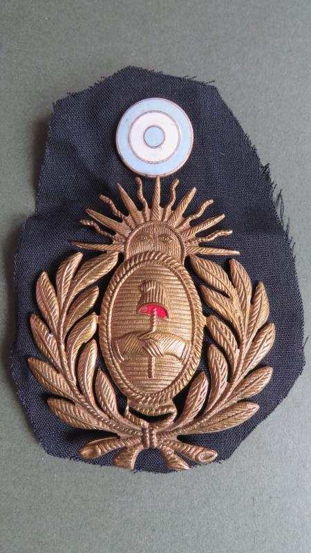 Argentine Army Officers' Hat Badge