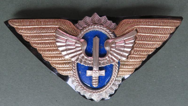 Brazil Air Force Officers' Hat Badge