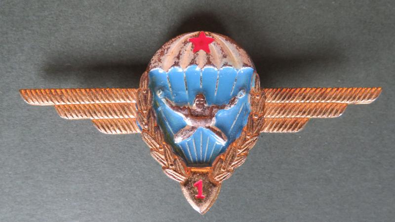 Hungary Pre 1991 1st Class Freefall Parachute Wings