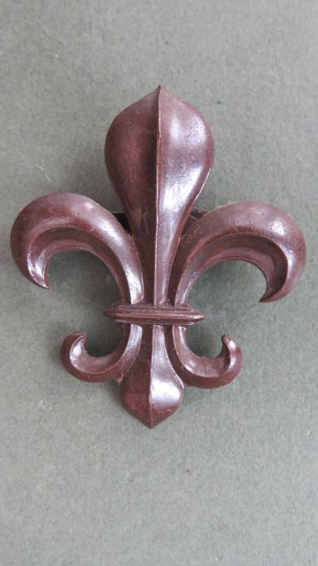 British Army Post 1924 The Manchester Regiment Officers' Service Dress Cap Badge