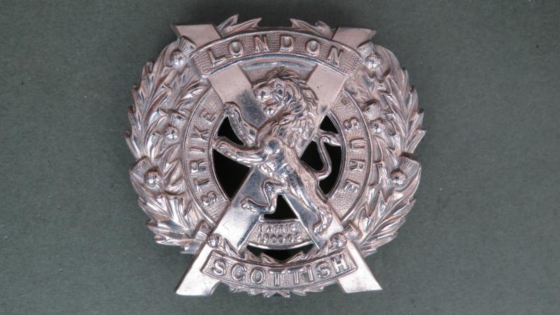 British Army The 14th London Regiment (London Scottish) Glengarry Badge