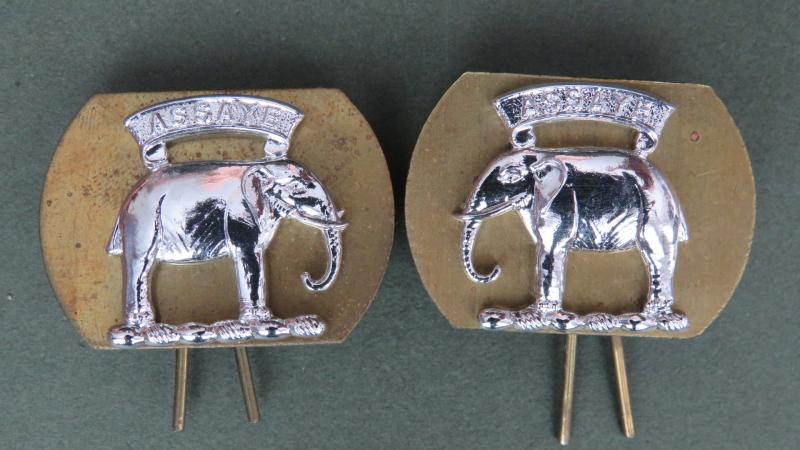 British Army Queen's Own Highlanders (Seaforth & Cameron) Collar Badges