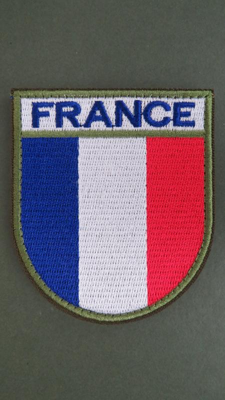 France Armed Forces Nationality Shoulder Patch