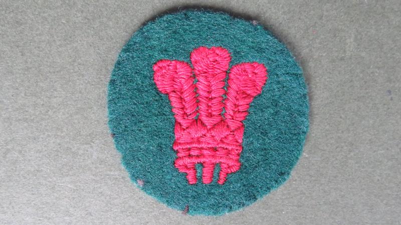 British Army Mid-Western Command / North Wales District Formation Sign