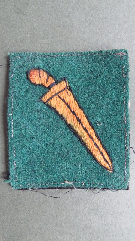 British Army Post WW2 Malaya Command Formation Sign