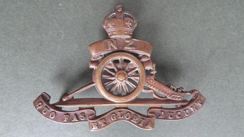 New Zealand Army WW1 Artillery Regiment Cap Badge