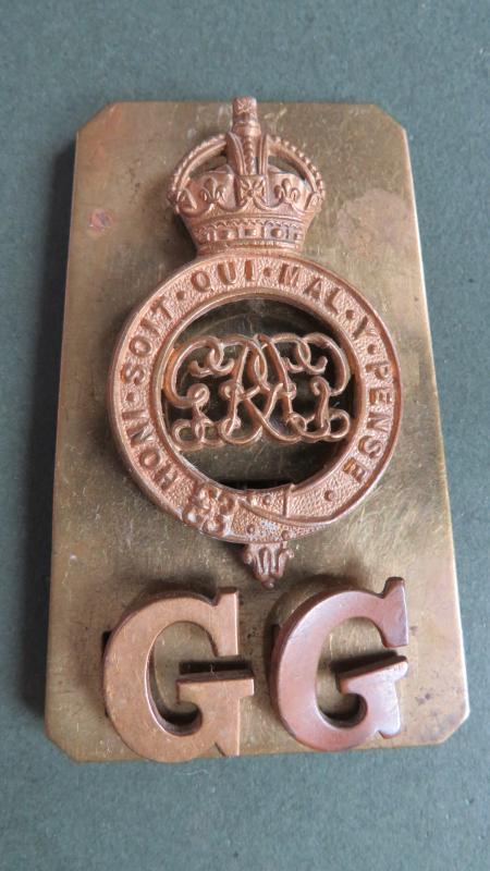 British Army Pre 1953 The Grenadier Guards Shoulder Title