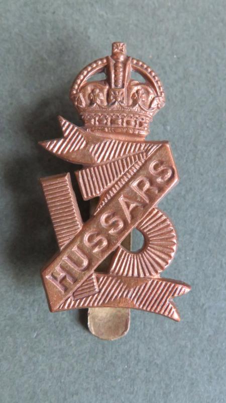British Army 13th Hussars Cap Badge