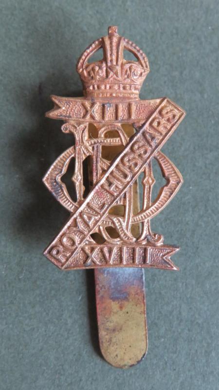 British Army Pre 1953 13th/18th Royal Hussars (Queen Mary's Own) Cap Badge