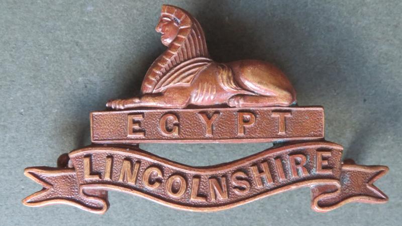 British Army The Lincolnshire Regiment Pre 1946 Pattern Officers' Service Dress Collar Badge