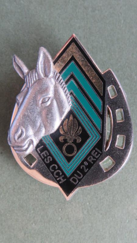 France Foreign Legion 2° Régiment Etranger d’Infanterie (Les Caporaux -Chefs) Pocket Crest