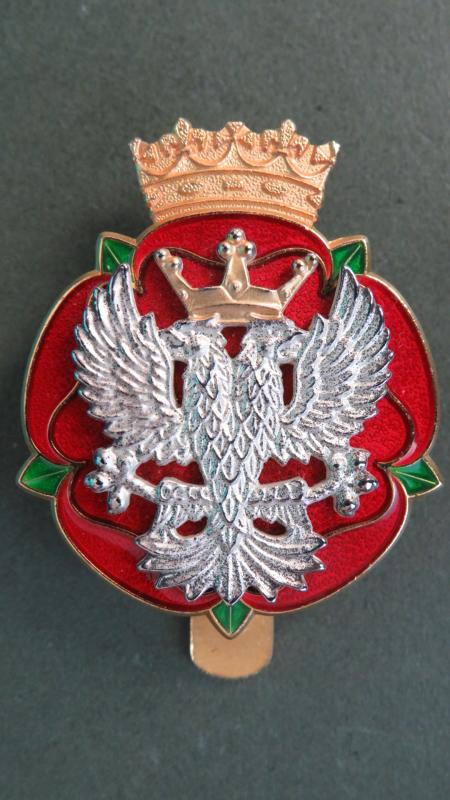 British Army The Royal Mercian and Lancastrian Yeomanry Cap Badge