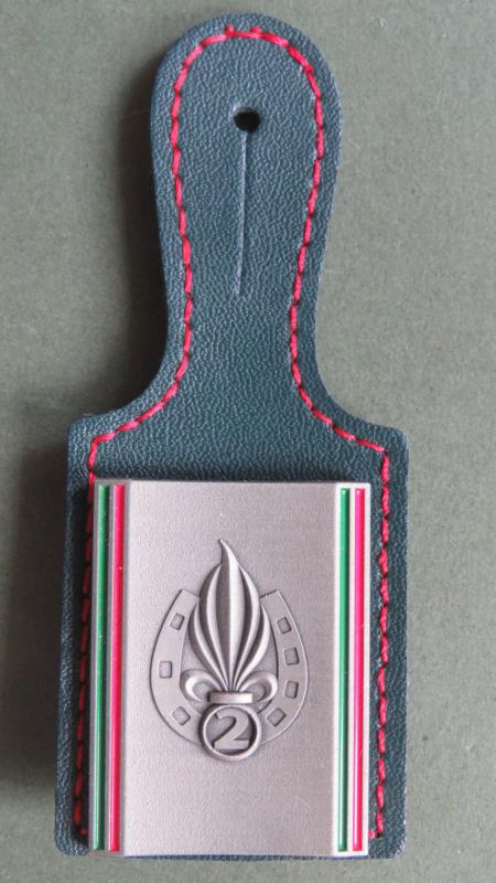 France Foreign Legion 2nd Regiment Entranger d' Infanterie Pocket Crest
