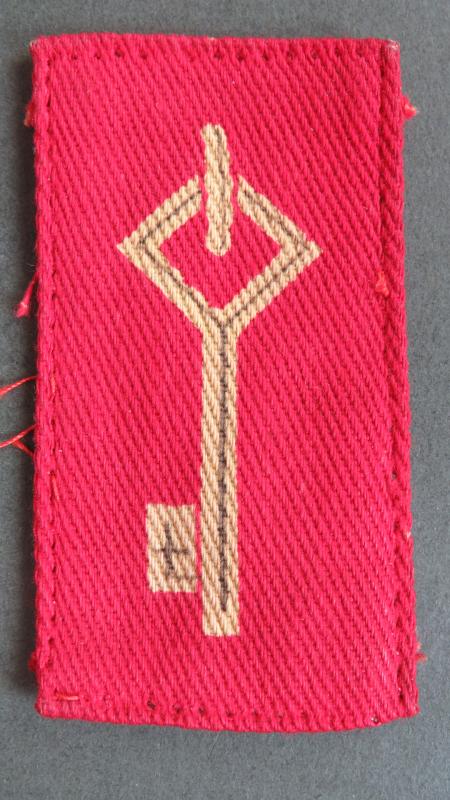 British Army WW2 Gibraltar Garrison Formation Sign