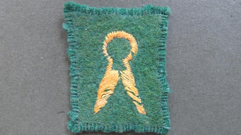 British Army WW2 Durham and North Riding County Division Formation Sign