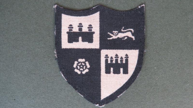 British Army WW2 Norfolk and Cambridge District Formation Sign