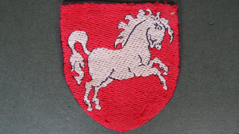 British Army Post WW2 Hanover District Formation Sign