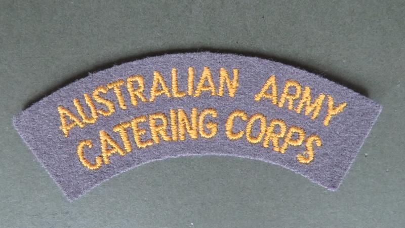 Australia Army 1962-1980's Royal Australian Army Catering Corps Shoulder Title