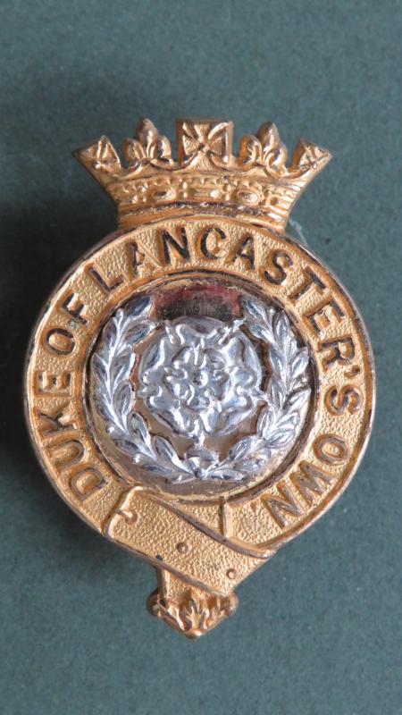 British Army The Duke of Lancaster's Own Yeomanry Officers Service Dress Cap Badge