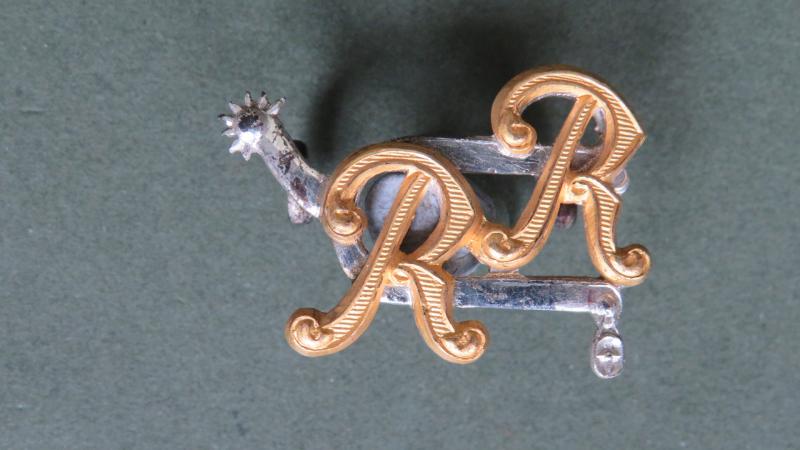 British Army The City of London Yeomanry (Rough Riders) Officers Collar Badge
