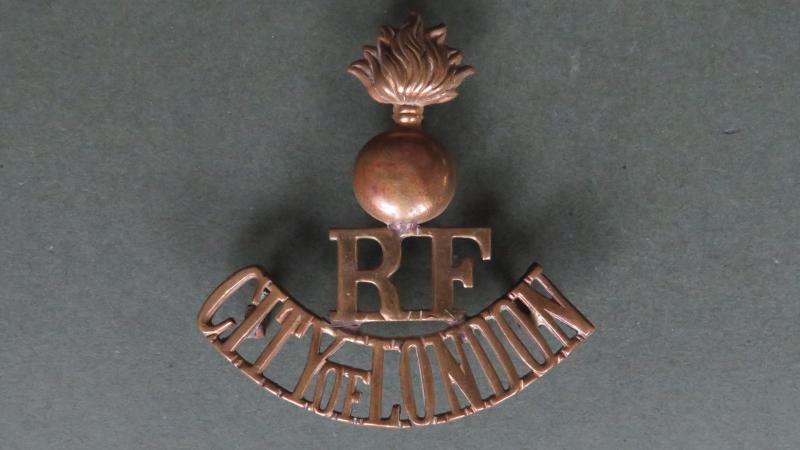 British Army The Royal Fusiliers City of London Shoulder Titles