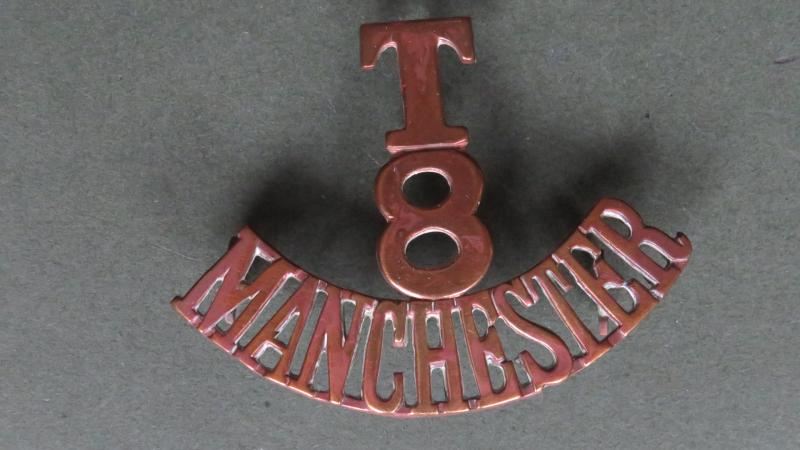 British Army The Manchester Regiment, 8th Battalion, Territorial Shoulder Title