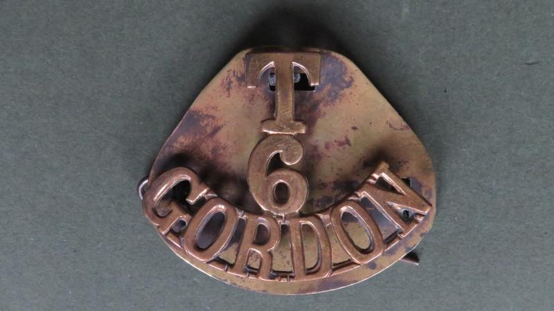 British Army The Gordon Highlanders, 6th Battalion, Territorial Shoulder Title