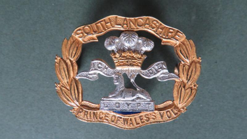 British Army The South Lancashire Regiment (The Price of Wales's Volunteers) Officers' Beret Badge