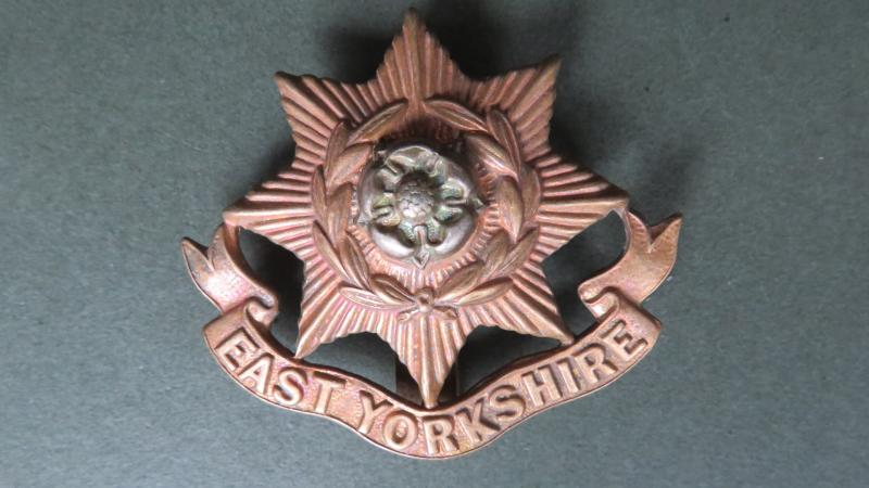 British Army East Yorkshire Regiment Cap Badge