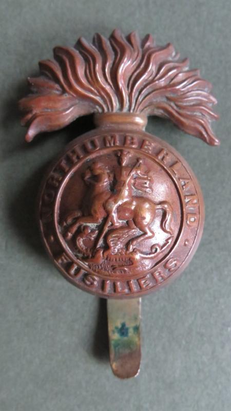British Army WW1 Period Northumberland Fusiliers Cap Badge
