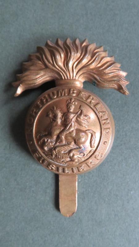 British Army Pre 1937 Northumberland Fusiliers Cap Badge