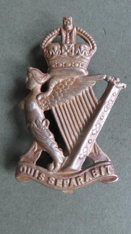 British Army Pre 1953 Royal Ulster Rifles Caubeen Badge