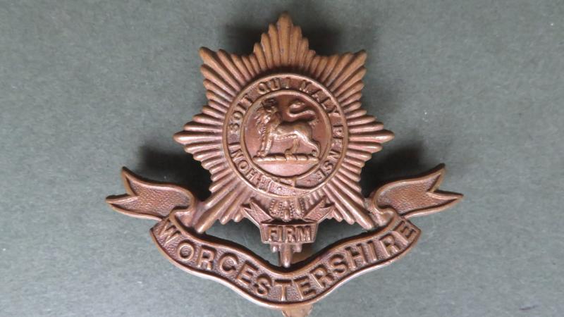 British Army The Worcestershire Regiment Cap Badge
