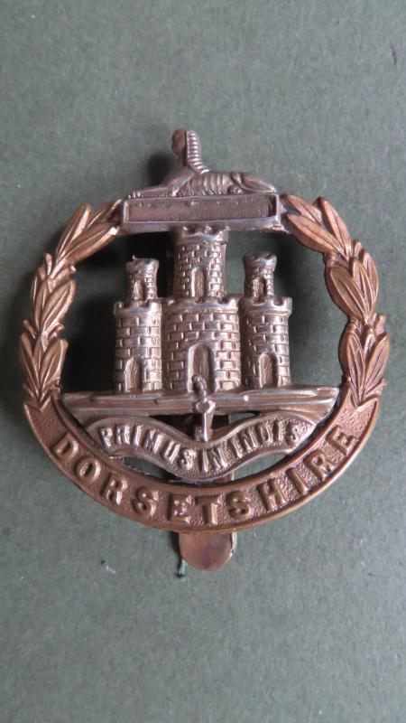 British Army The 4th Battalion, The Dorsetshire Regiment Pre 1956 Cap Badge