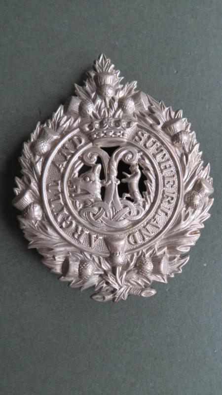 British Army The Argyll and Sutherland Highlanders Glengarry Badge