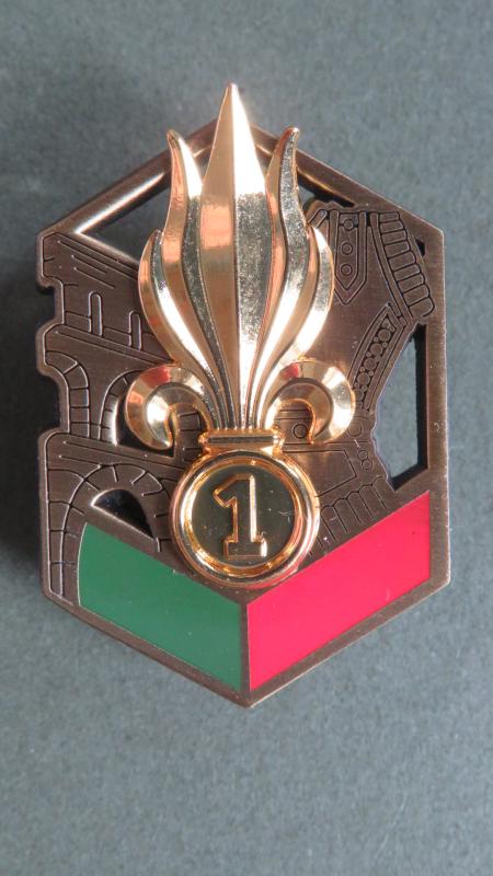 France Foreign Legion 1° Régiment Etranger de Génie Pocket Crest