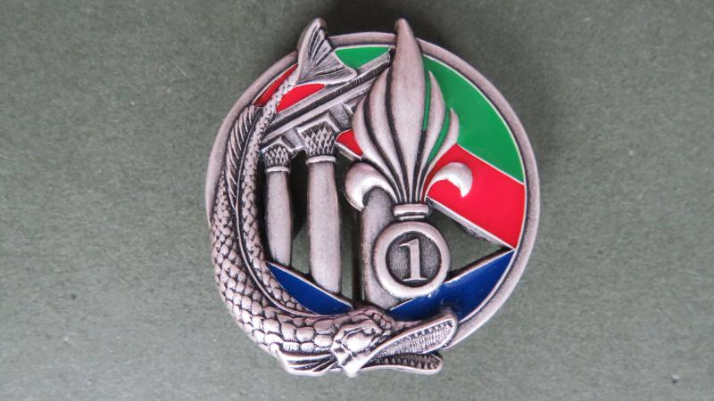 France Foreign Legion 1° Régiment Etranger de Génie, 1° Compagnie Pocket Crest