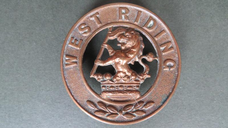 British Army The Duke of Wellington's (West Riding Regiment) Helmet Plate Centre