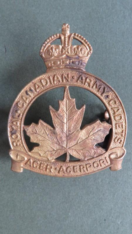 Canada Army Pre 1953 Royal Canadian Army Cadets Cap Badge