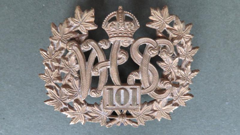 Canada Army 101 Vancouver High School Cadets Cap Badge